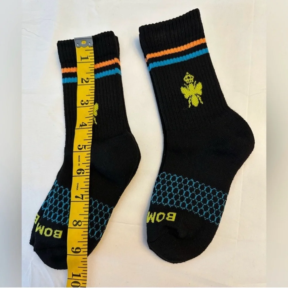Bombas Honeycomb Arch Support‎ Crew Socks Size XS Bundle of 2 NEW